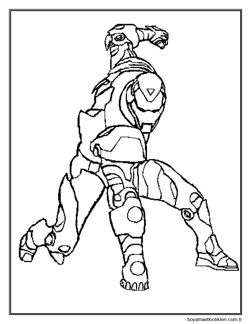 Temel Çizim Demir Adam