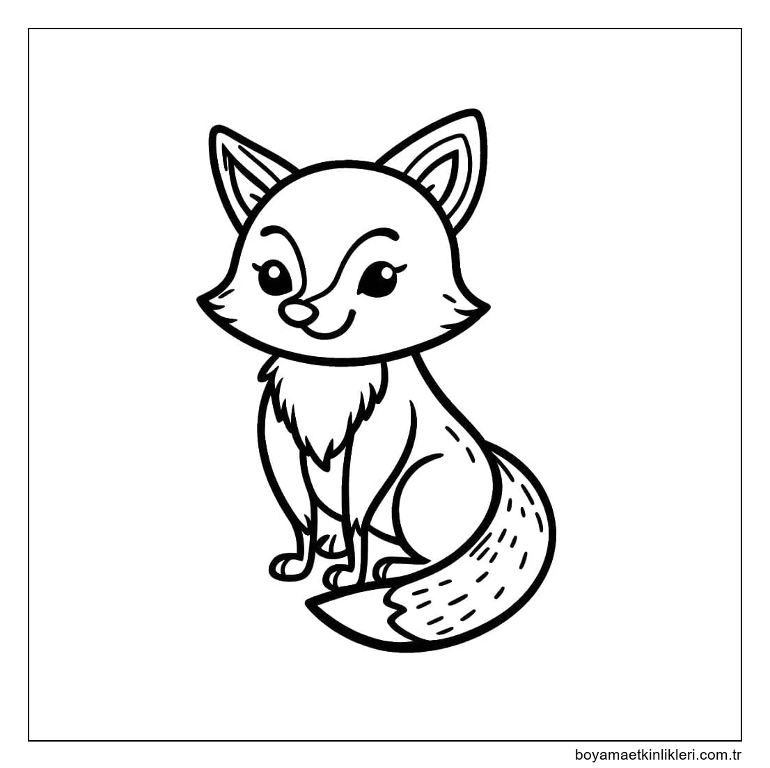 Tilki taslağını çiz