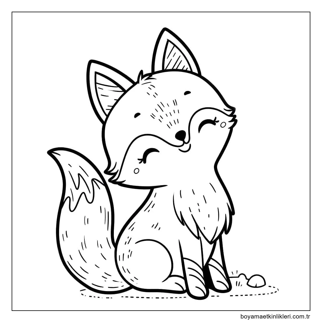 Tilki temel çizimi