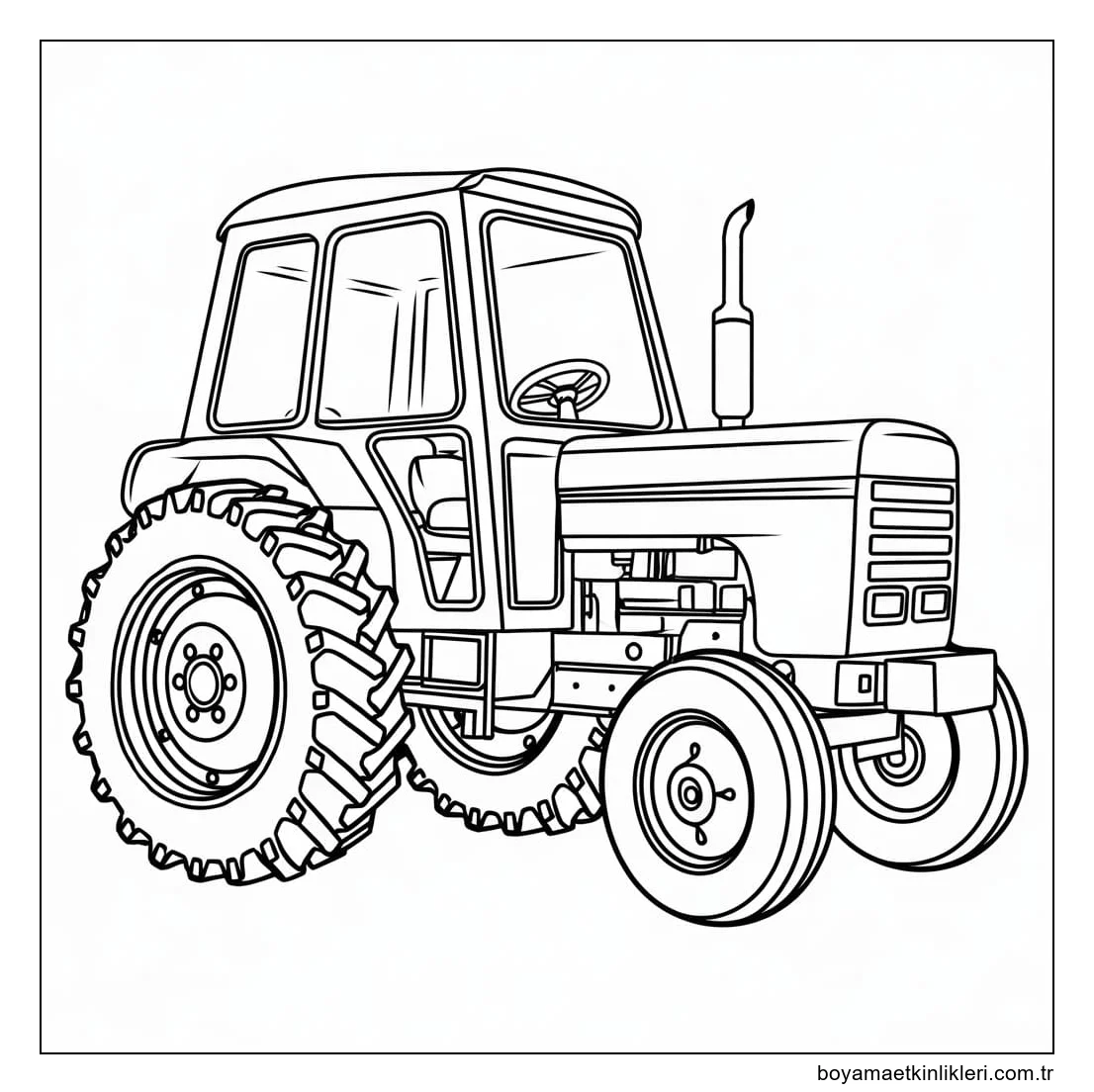 Traktör 1 Çiz