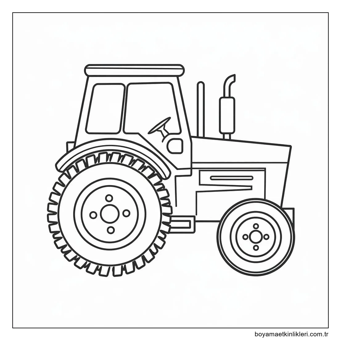 Traktör 3 Çiz