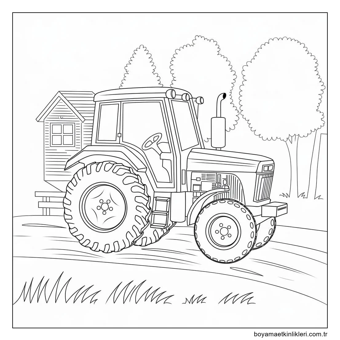 Traktör çok iyi çekiyor