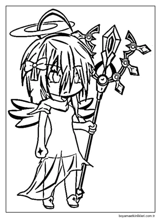 Ücretsiz yazdırılabilir Gacha Life