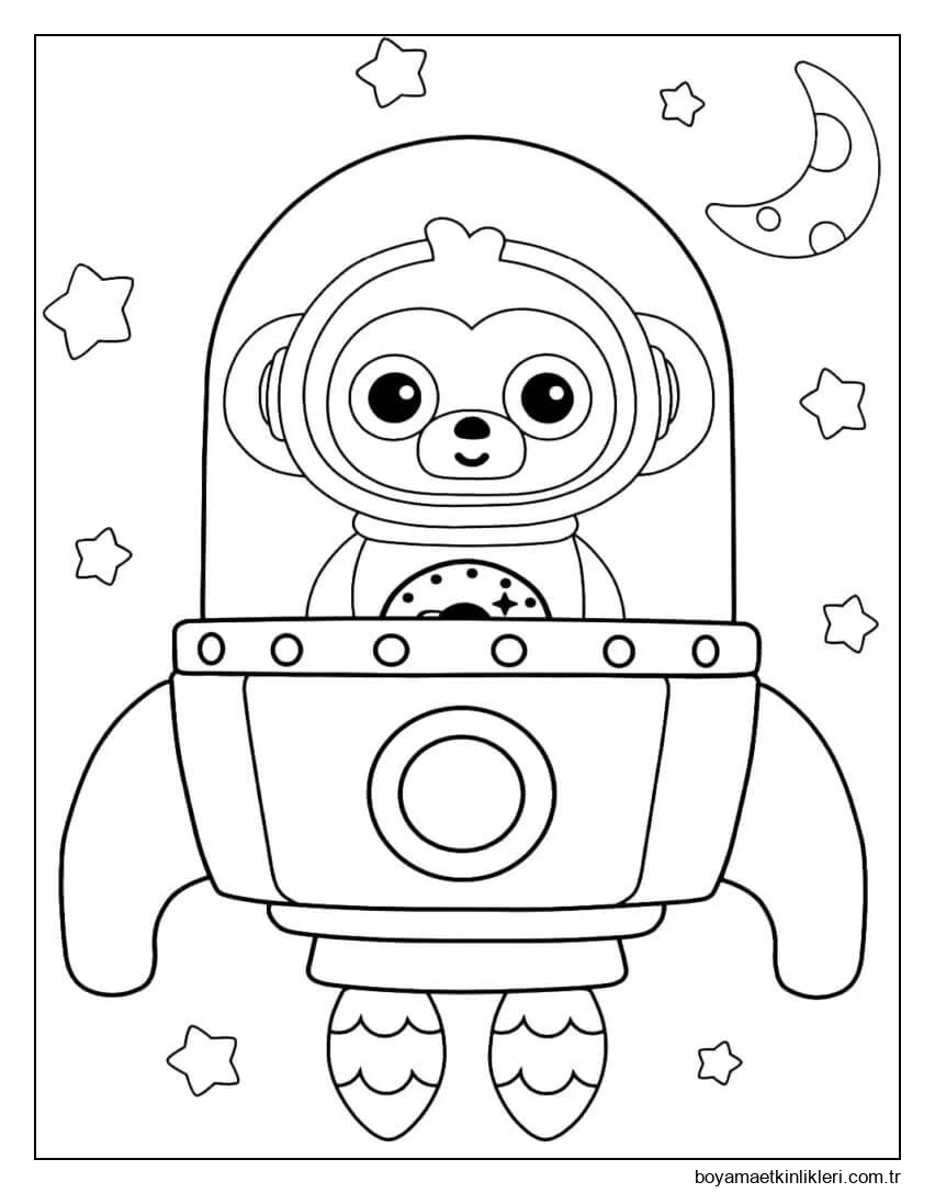 Uzayda Maymun Uzaylı