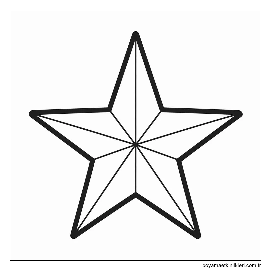 Yıldız çizmek kolay