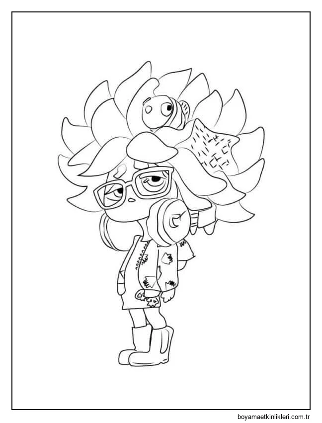 Zarif Kalamar ve Balık Saç Modeli